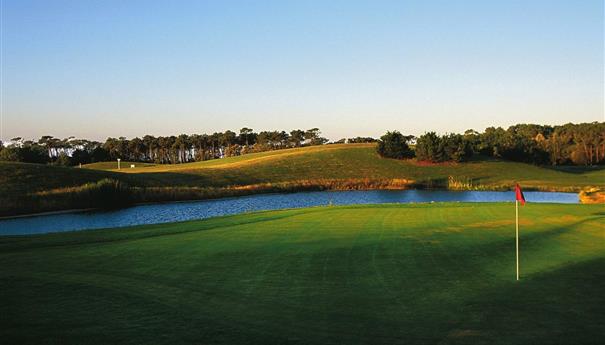 Golf club Bourgenay coucher de soleil