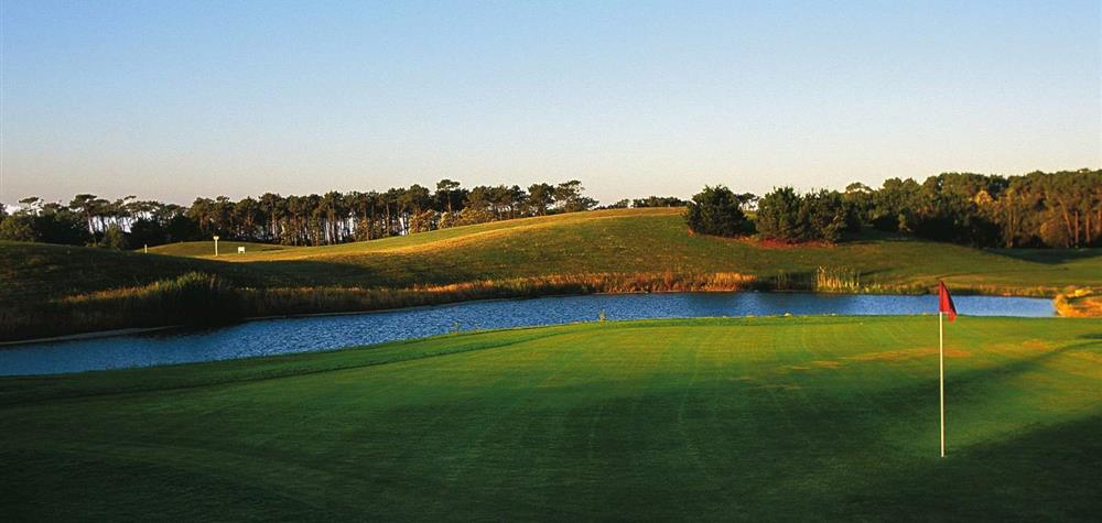 Golf club Bourgenay coucher de soleil