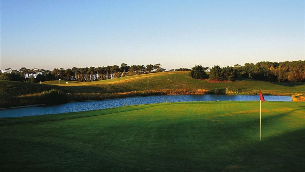 Golf club Bourgenay coucher de soleil